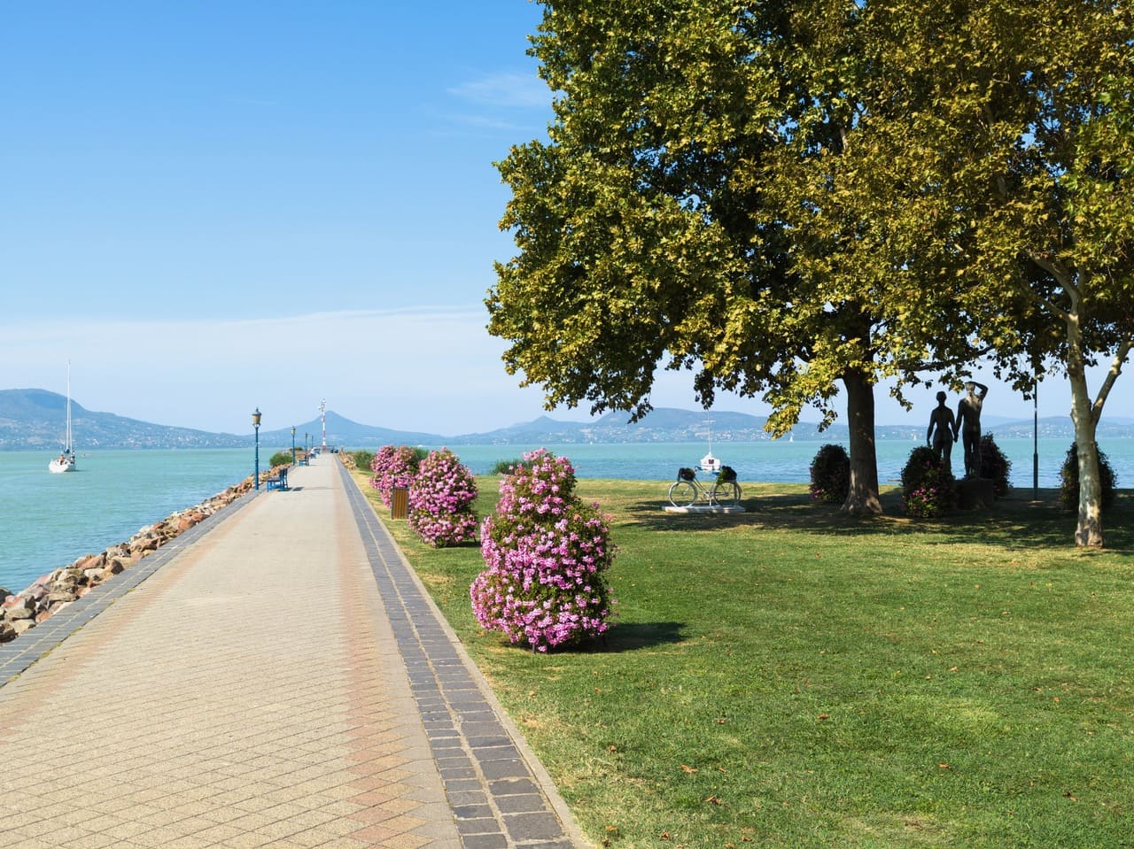 Sykkeltur rundt Balatonsjen